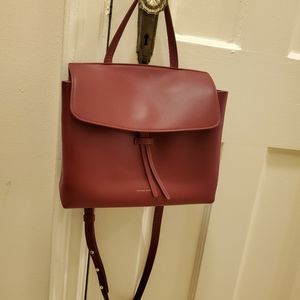 Mansur Gavriel mini lady bag in rococo calfskin.